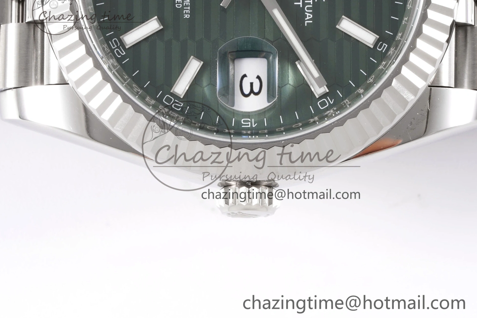 0218 DateJust 41 126234 Clean 1:1 Best Edition 904L Steel Green Textured Dial on Jubilee Bracelet VR OdorResistant 1995